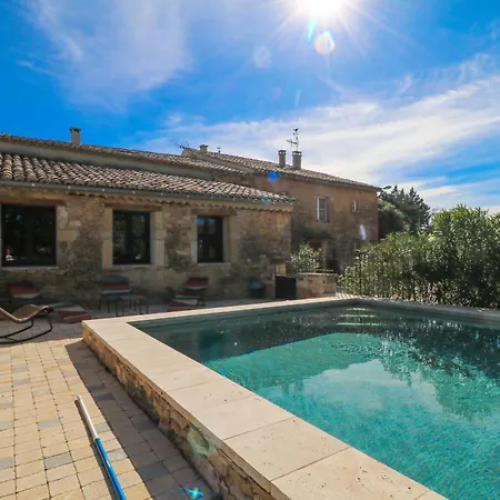 Authentic With Pool Near Uzes